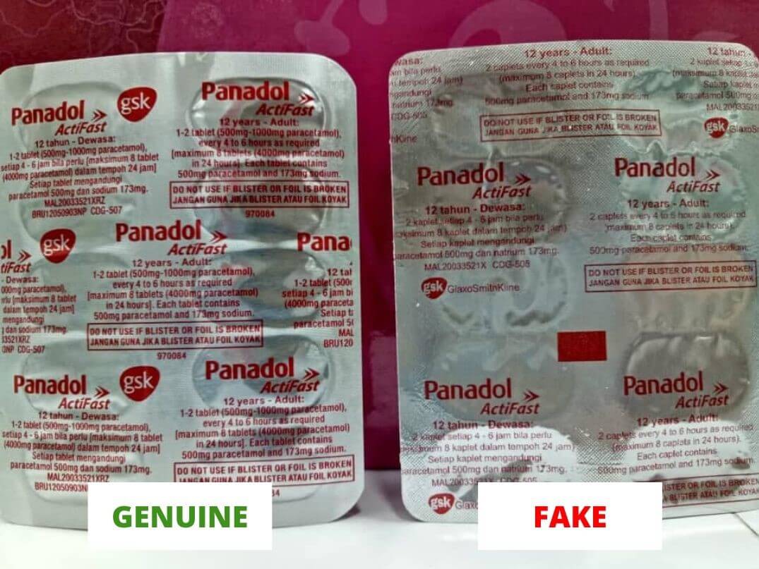 Fake Panadol