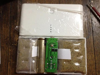 Fake Power Bank with Sand